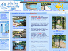 Tablet Screenshot of piscine-securite.net